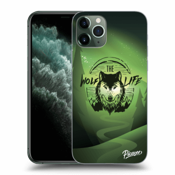 Picasee Apple iPhone 11 Pro Max Hülle - Transparentes Silikon - Wolf life