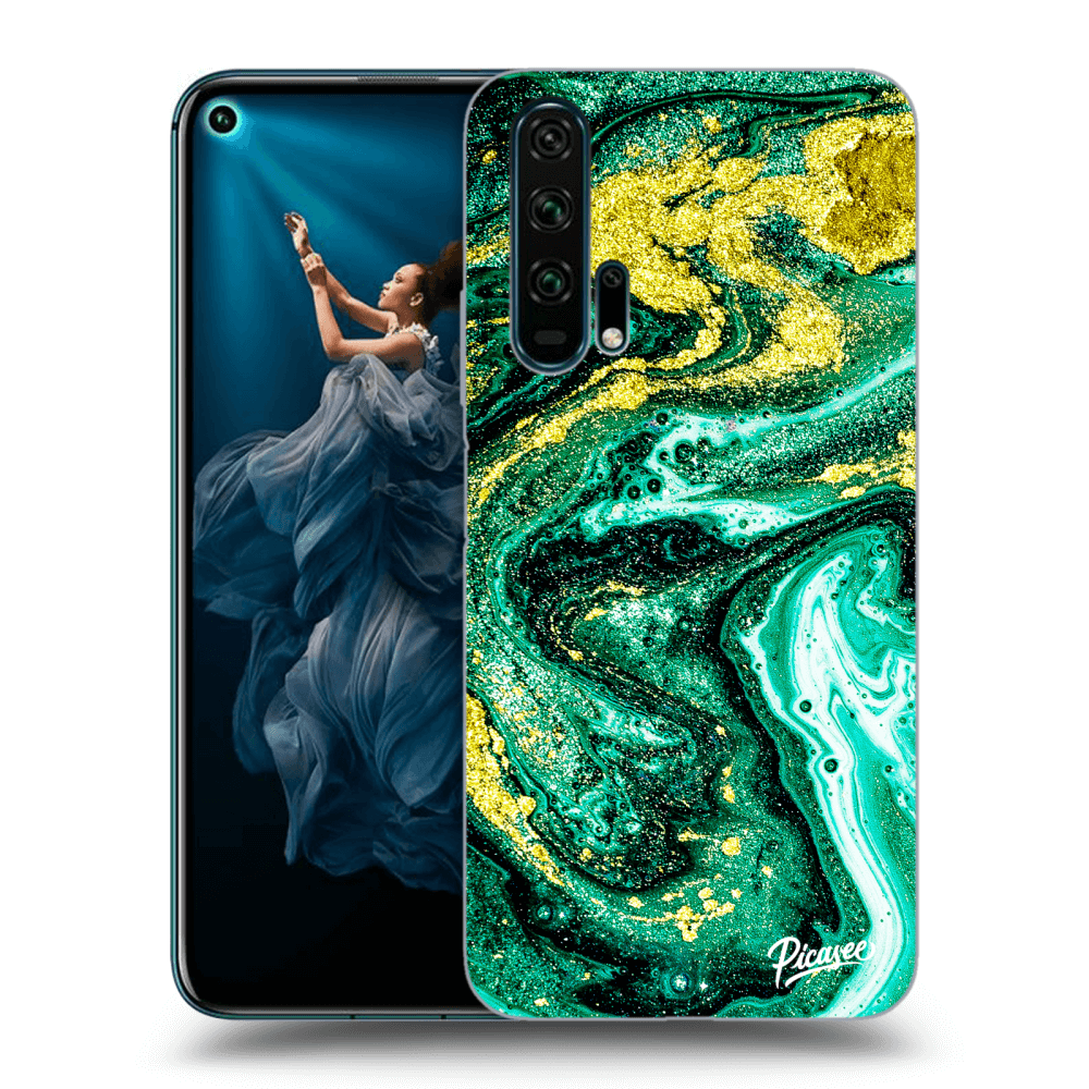 Picasee ULTIMATE CASE für Honor 20 Pro - Green Gold