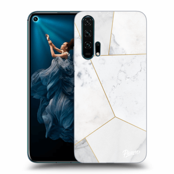 Hülle für Honor 20 Pro - White tile