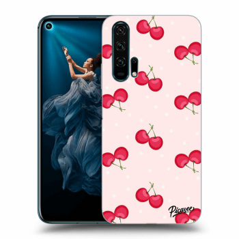 Picasee Honor 20 Pro Hülle - Transparentes Silikon - Cherries