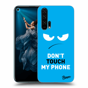 Hülle für Honor 20 Pro - Angry Eyes - Blue