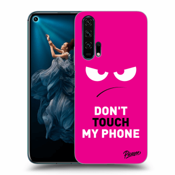 Picasee ULTIMATE CASE für Honor 20 Pro - Angry Eyes - Pink