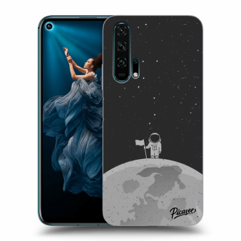 Picasee Honor 20 Pro Hülle - Schwarzes Silikon - Astronaut