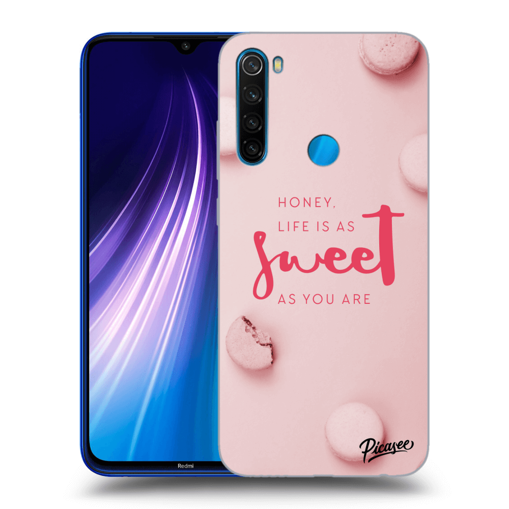 Picasee ULTIMATE CASE für Xiaomi Redmi Note 8 - Life is as sweet as you are