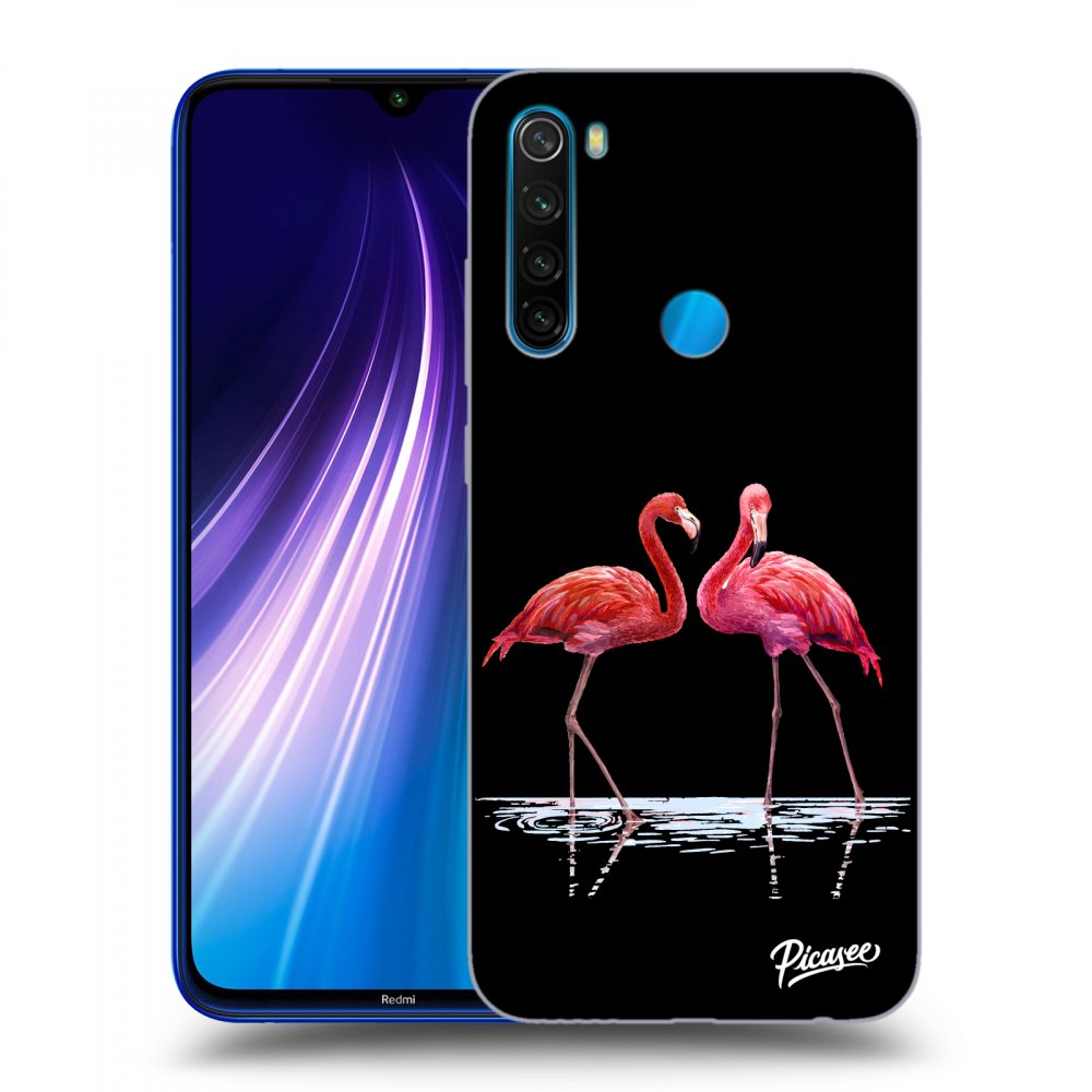 Picasee ULTIMATE CASE für Xiaomi Redmi Note 8 - Flamingos couple