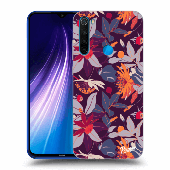 Hülle für Xiaomi Redmi Note 8 - Purple Leaf