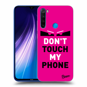Hülle für Xiaomi Redmi Note 8 - Shadow Eye - Pink