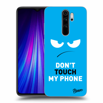 Hülle für Xiaomi Redmi Note 8 Pro - Angry Eyes - Blue