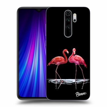 Hülle für Xiaomi Redmi Note 8 Pro - Flamingos couple