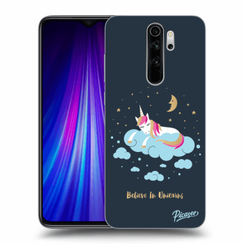 Picasee Xiaomi Redmi Note 8 Pro Hülle - Transparentes Silikon - Believe In Unicorns