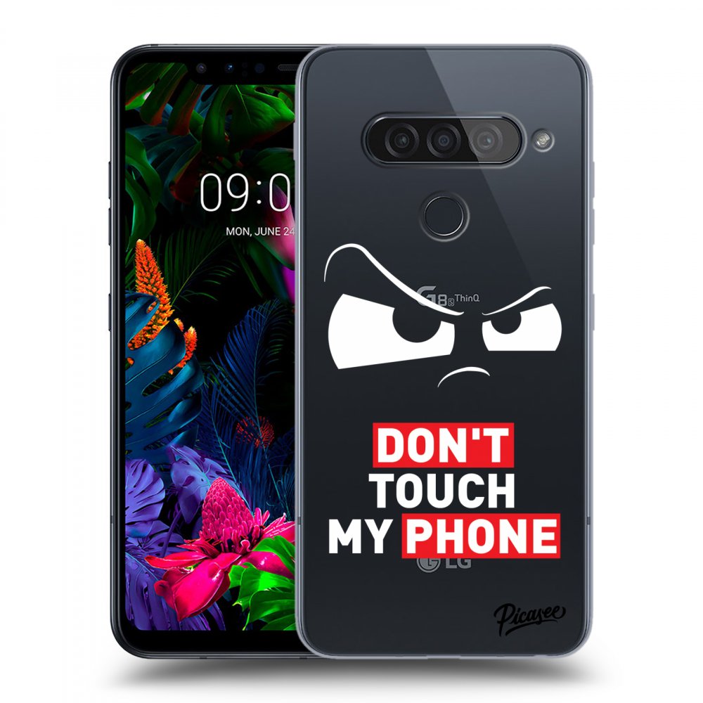 Picasee LG G8s ThinQ Hülle - Transparentes Silikon - Cloudy Eye - Transparent
