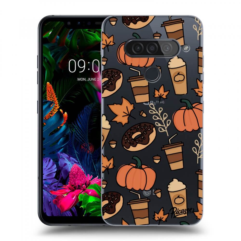 Picasee LG G8s ThinQ Hülle - Transparentes Silikon - Fallovers