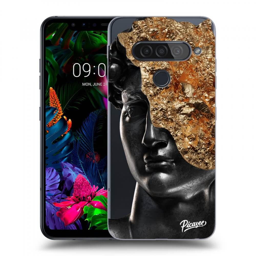 Picasee LG G8s ThinQ Hülle - Transparentes Silikon - Holigger