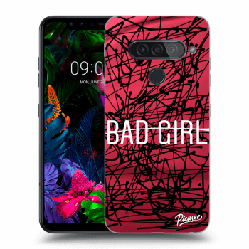 Picasee LG G8s ThinQ Hülle - Transparentes Silikon - Bad girl
