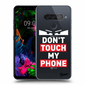 Picasee LG G8s ThinQ Hülle - Transparentes Silikon - Shadow Eye - Transparent