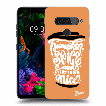 Hülle für LG G8s ThinQ - Pumpkin coffee
