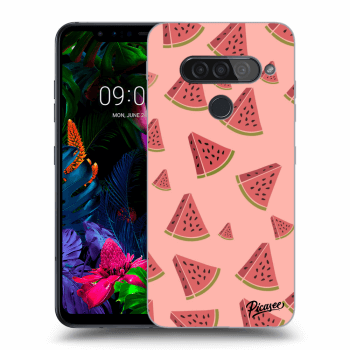 Picasee LG G8s ThinQ Hülle - Transparentes Silikon - Watermelon