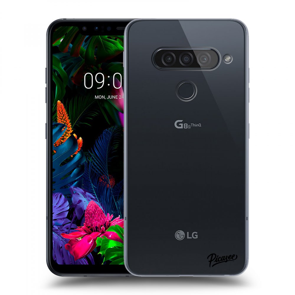 Picasee LG G8s ThinQ Hülle - Transparentes Silikon - Clear