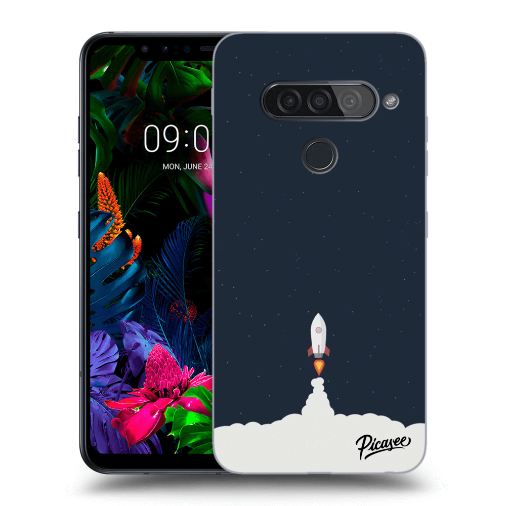 Picasee LG G8s ThinQ Hülle - Transparentes Silikon - Astronaut 2