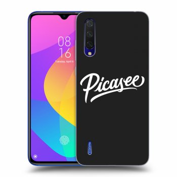 Picasee Xiaomi Mi 9 Lite Hülle - Schwarzes Silikon - Picasee - White