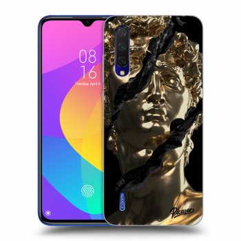 Picasee Xiaomi Mi 9 Lite Hülle - Schwarzes Silikon - Golder