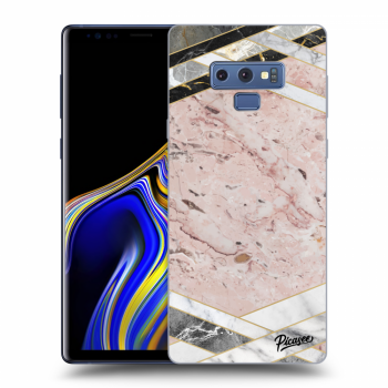 Hülle für Samsung Galaxy Note 9 N960F - Pink geometry