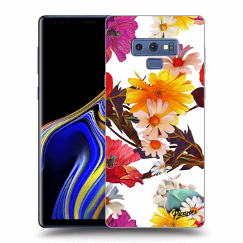 Picasee Samsung Galaxy Note 9 N960F Hülle - Schwarzes Silikon - Meadow