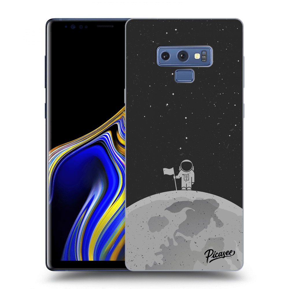 Picasee Samsung Galaxy Note 9 N960F Hülle - Schwarzes Silikon - Astronaut