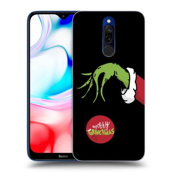 Picasee Xiaomi Redmi 8 Hülle - Schwarzes Silikon - Grinch