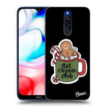 Picasee Xiaomi Redmi 8 Hülle - Schwarzes Silikon - Hot Cocoa Club