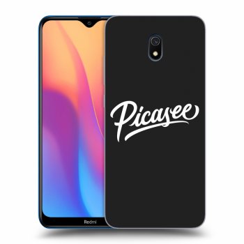 Picasee Xiaomi Redmi 8A Hülle - Schwarzes Silikon - Picasee - White