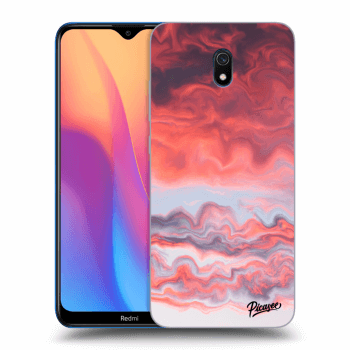 Picasee Xiaomi Redmi 8A Hülle - Transparentes Silikon - Sunset