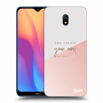 Picasee Xiaomi Redmi 8A Hülle - Transparentes Silikon - You create your own opportunities