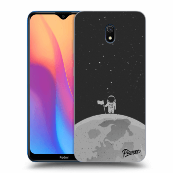 Picasee Xiaomi Redmi 8A Hülle - Schwarzes Silikon - Astronaut