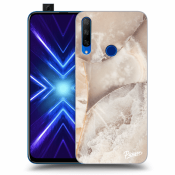 Hülle für Honor 9X - Cream marble