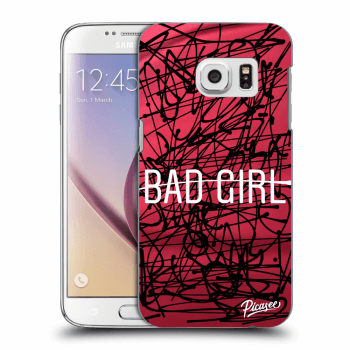 Picasee Samsung Galaxy S7 G930F Hülle - Transparentes Silikon - Bad girl