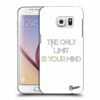 Picasee Samsung Galaxy S7 G930F Hülle - Transparentes Silikon - The only limit is your mind