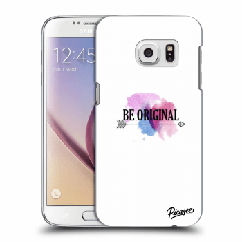 Picasee Samsung Galaxy S7 G930F Hülle - Transparentes Silikon - Be original