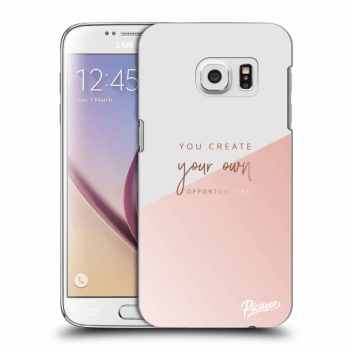 Picasee Samsung Galaxy S7 G930F Hülle - Transparentes Silikon - You create your own opportunities