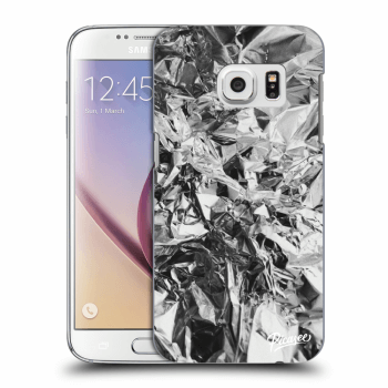 Picasee Samsung Galaxy S7 G930F Hülle - Transparentes Silikon - Chrome