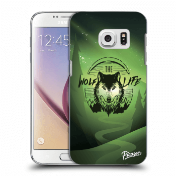 Picasee Samsung Galaxy S7 G930F Hülle - Transparentes Silikon - Wolf life
