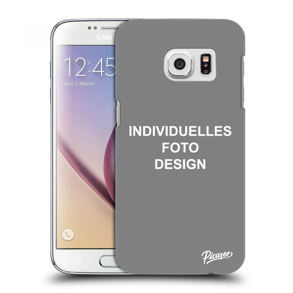 Picasee Samsung Galaxy S7 G930F Hülle - Transparentes Silikon - Individuelles Fotodesign