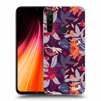 Hülle für Xiaomi Redmi Note 8T - Purple Leaf