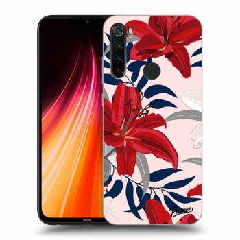 Hülle für Xiaomi Redmi Note 8T - Red Lily