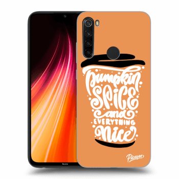 Hülle für Xiaomi Redmi Note 8T - Pumpkin coffee