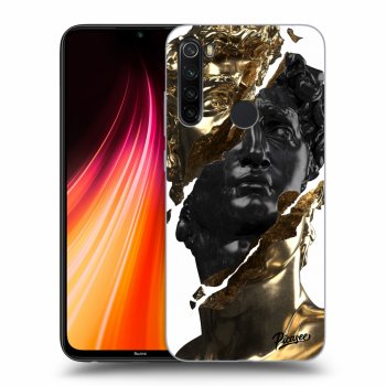 Hülle für Xiaomi Redmi Note 8T - Gold - Black