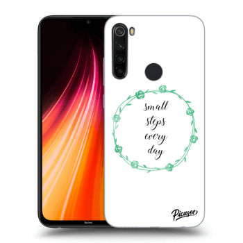 Picasee Xiaomi Redmi Note 8T Hülle - Transparentes Silikon - Small steps every day