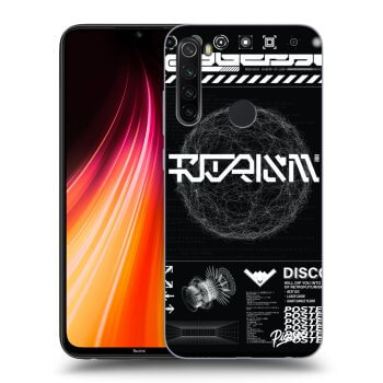 Hülle für Xiaomi Redmi Note 8T - BLACK DISCO