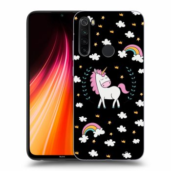 Hülle für Xiaomi Redmi Note 8T - Einhorn Sternenhimmel