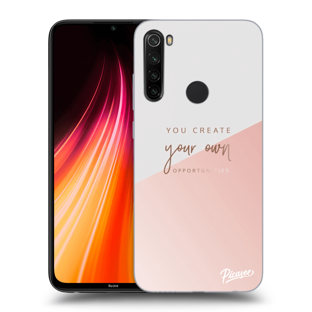 Picasee Xiaomi Redmi Note 8T Hülle - Transparentes Silikon - You create your own opportunities